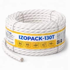 Шнур керамічний IZOPACK-130Т кручений купити — ціна за метр в Україні
