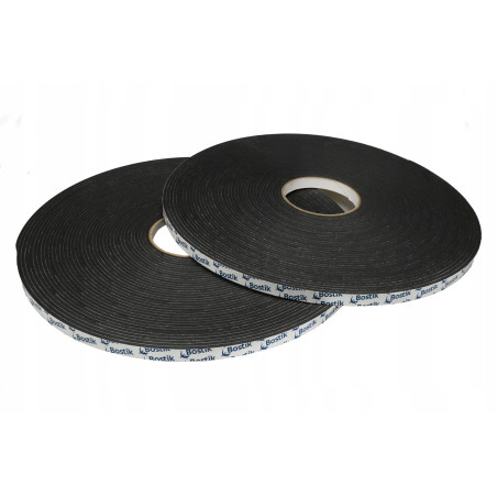 Монтажная лента Bostik PanelTack Foam Tape 12мм х 3мм/25м двусторонняя лента для фиксации фасадных панелей